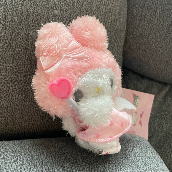 My Melody x Angel Plush Keychain - Picture 3 of 8